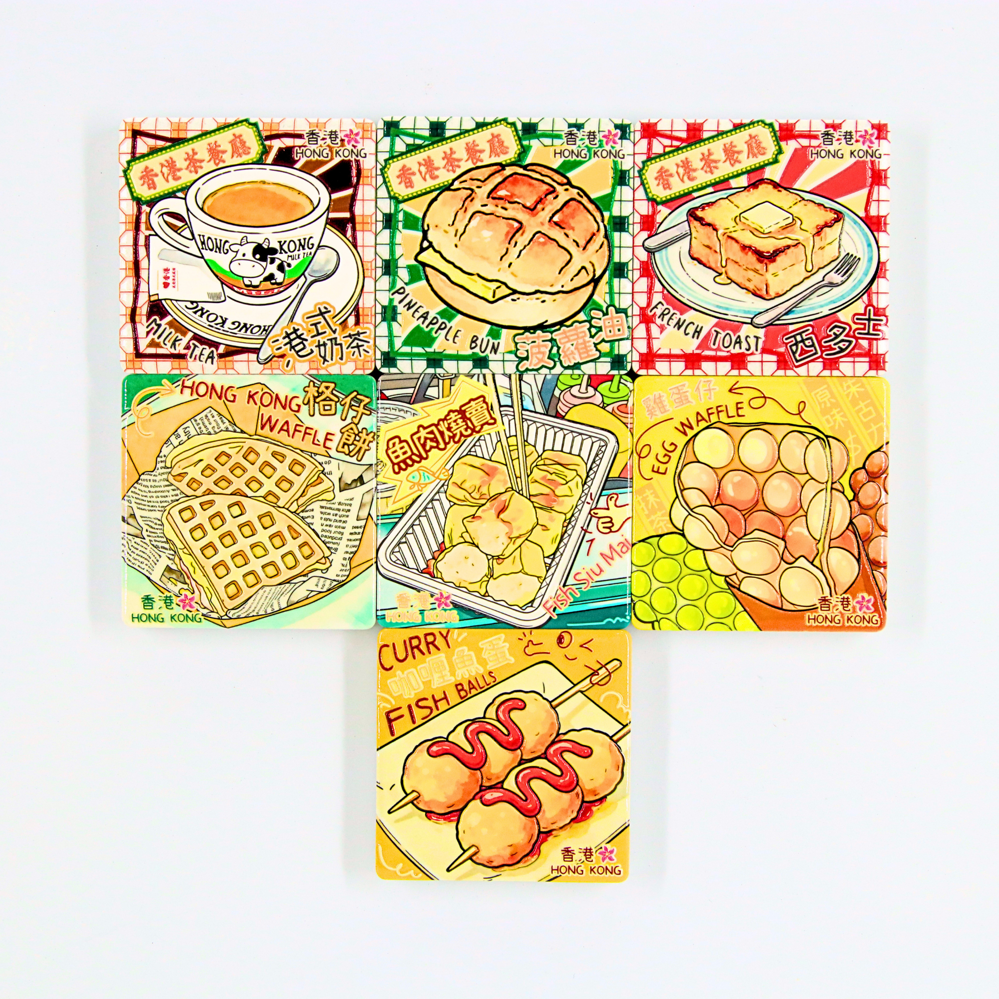 Ceramic Magnet - Food