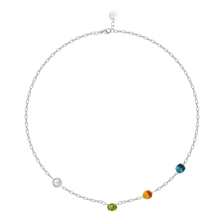 VB07 ARTĒ Madrid Beads of Gratitude 項鍊  -  橄欖石綠色  (3WAYS01CGG05S45)