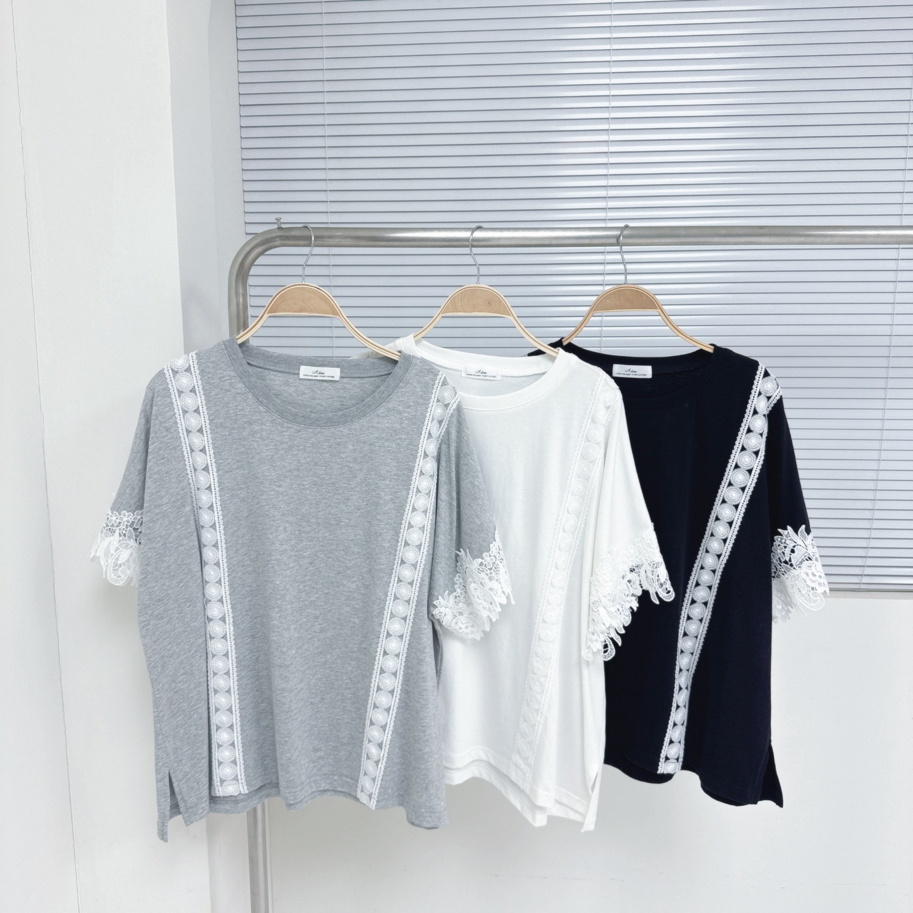 【廠家制】袖通花短袖TOP (A1-A3)