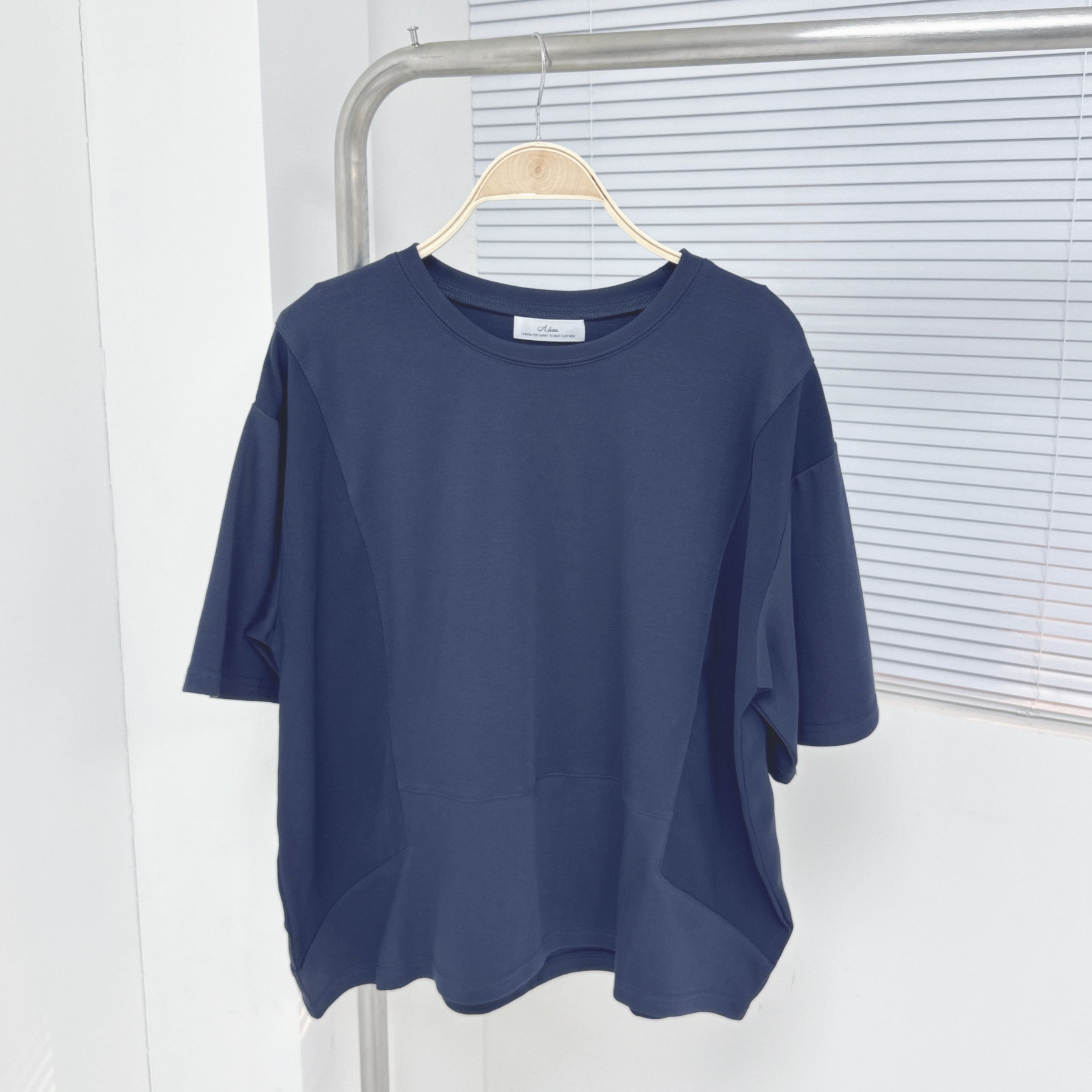 【廠家制】淨色短袖TOP (A19)