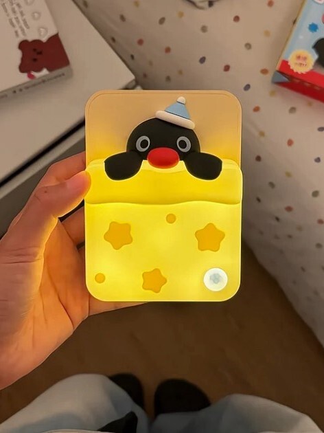 PINGU 企鵝家族 磁吸感應 小夜燈