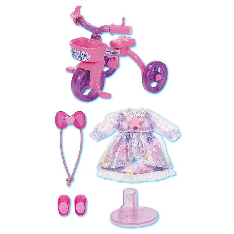 莉卡娃娃 LW-21 真紀美紀軟糖商店洋裝三輪車組