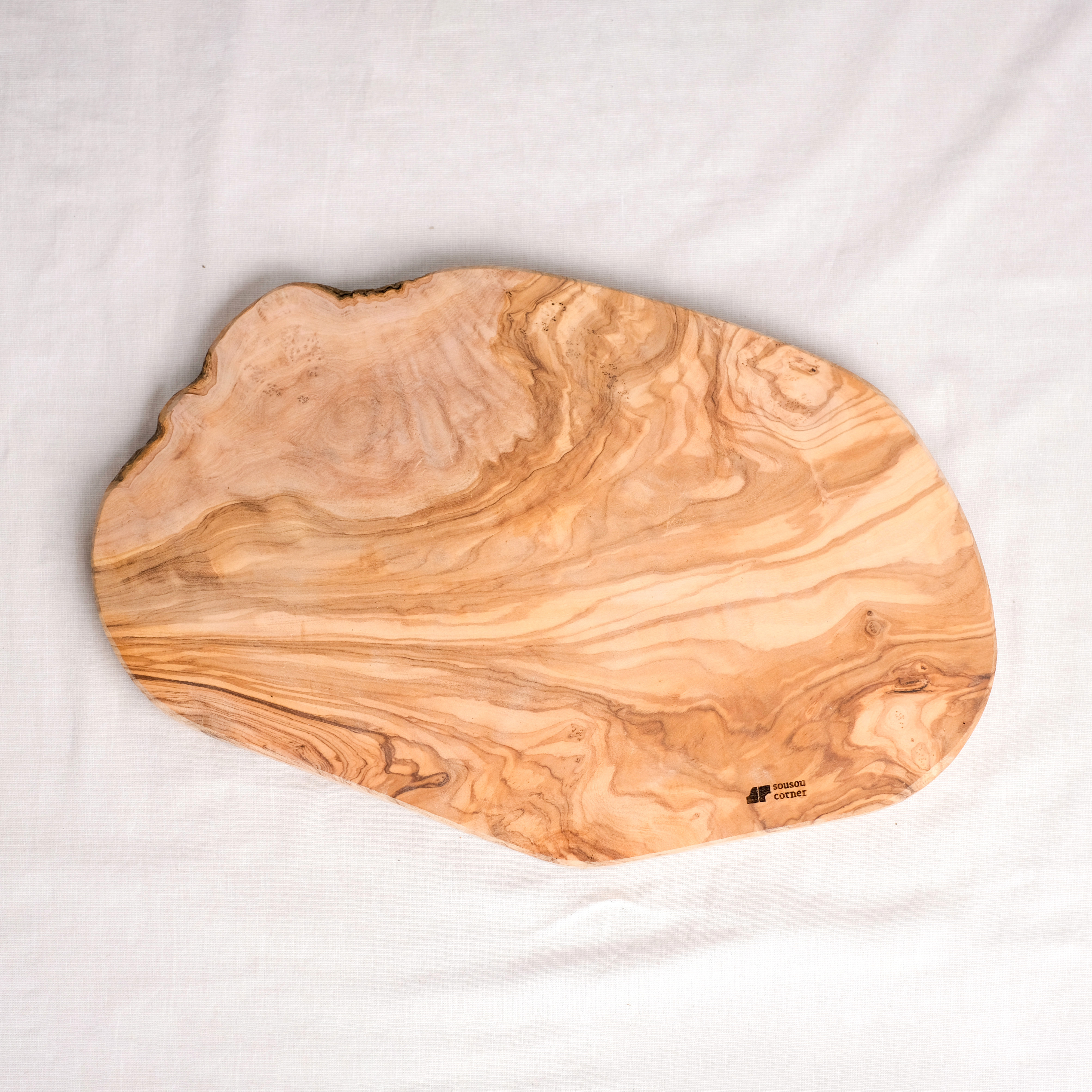 Olive Wood｜橄欖原木 - 砧板點心盤 - 35cm｜Tunisia