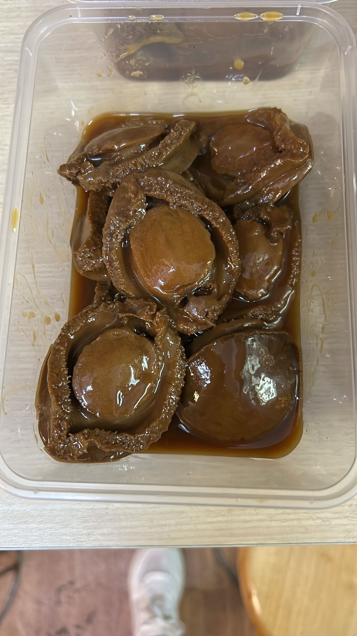 (V1)(包煮)(供應商直接到付寄出)名人南非鮑魚(一斤21個)- 海味直播 #2008hj
