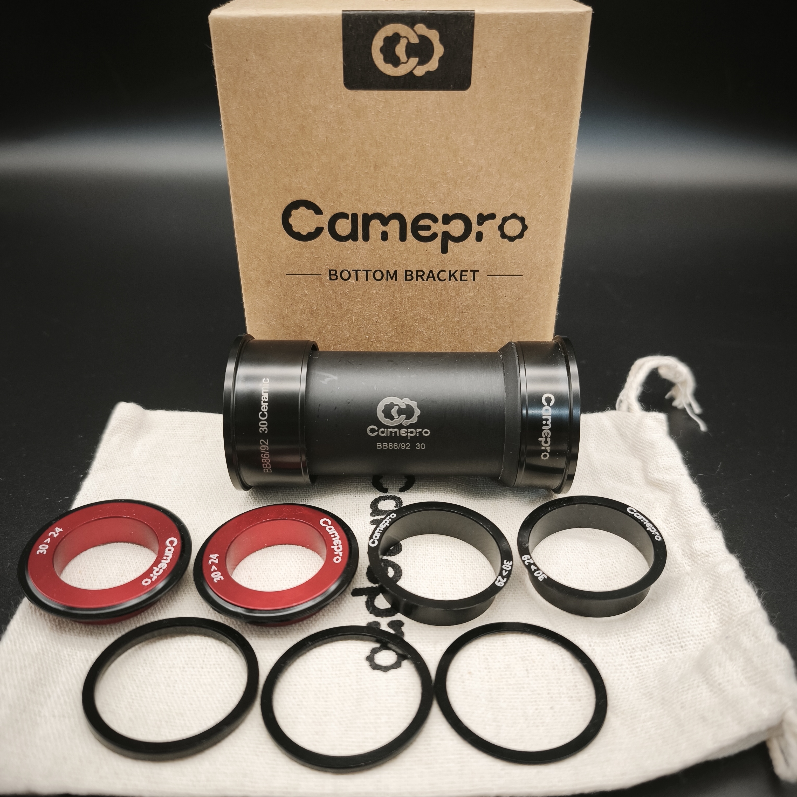 Camepro BB86-92 HG24/DUB/UB30 三合一陶瓷軸承