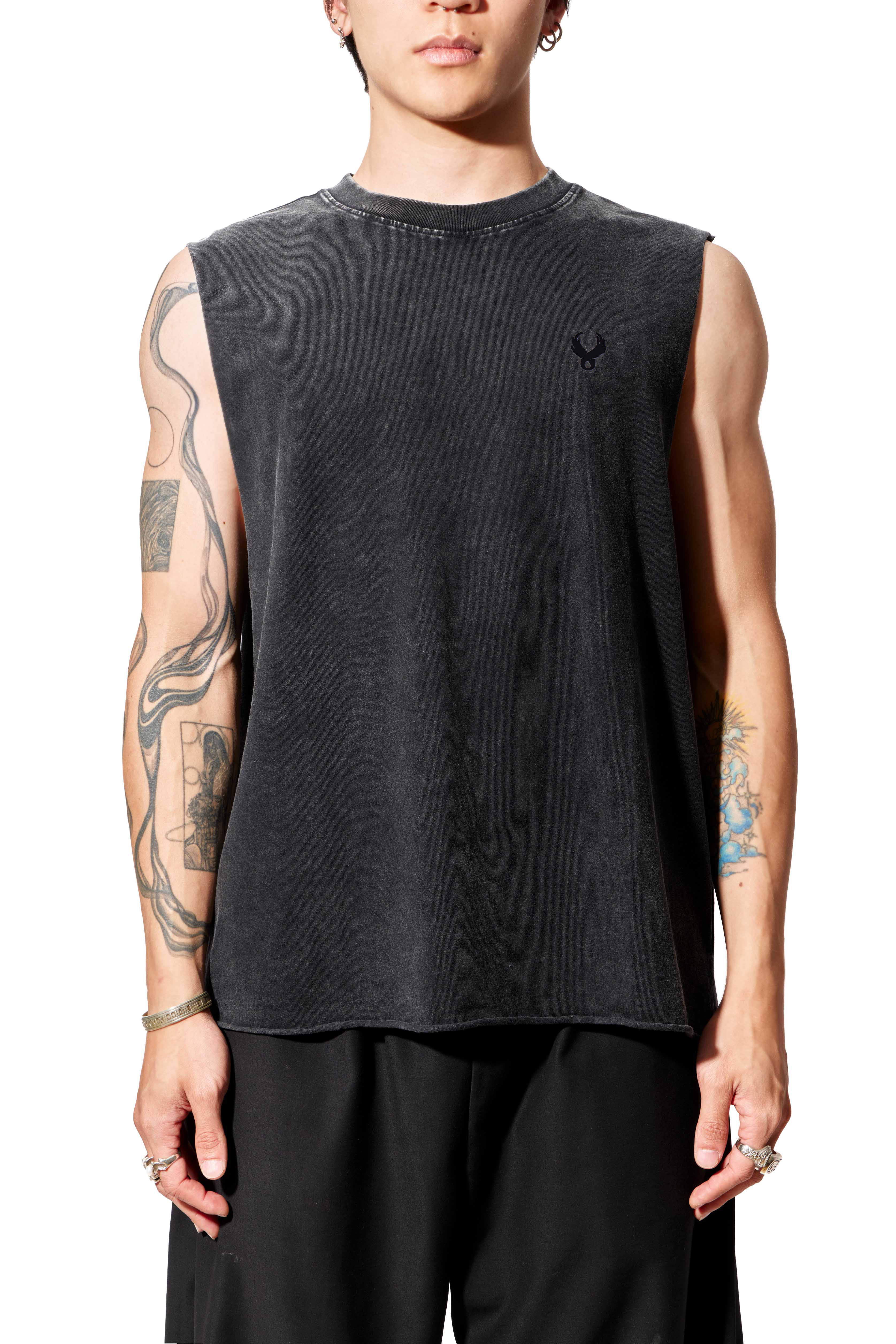 REMIX "Side Wing" Vest (Black/Black)