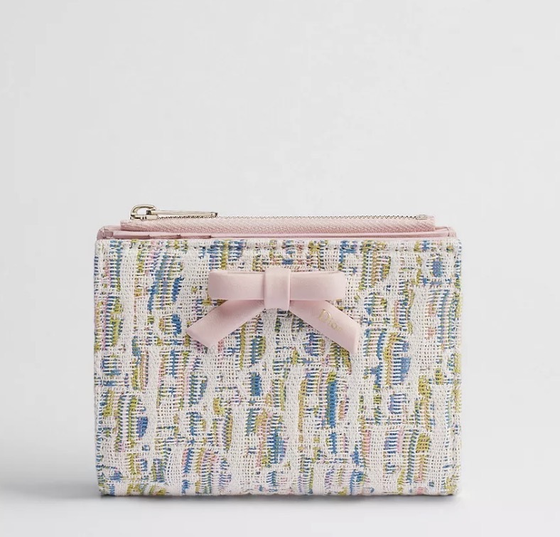 Dior Promenade Dahlia Dior Oblique Pastel wallet 銀包
