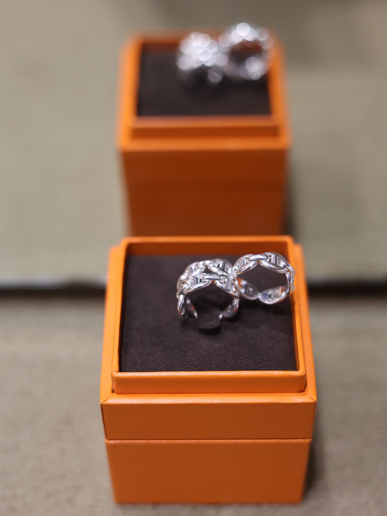 Chaine d'ancre Enchainee double ring AG-925 (可預訂size)
