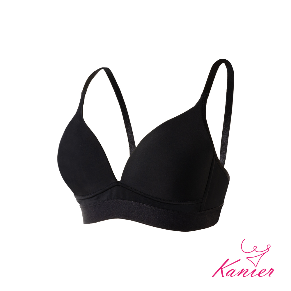 【Kanier卡妮兒】微醺果露 冰礦涼感立體塑形無鋼圈內衣【 2871 黑 -S / M / L / XL / 2XL 】