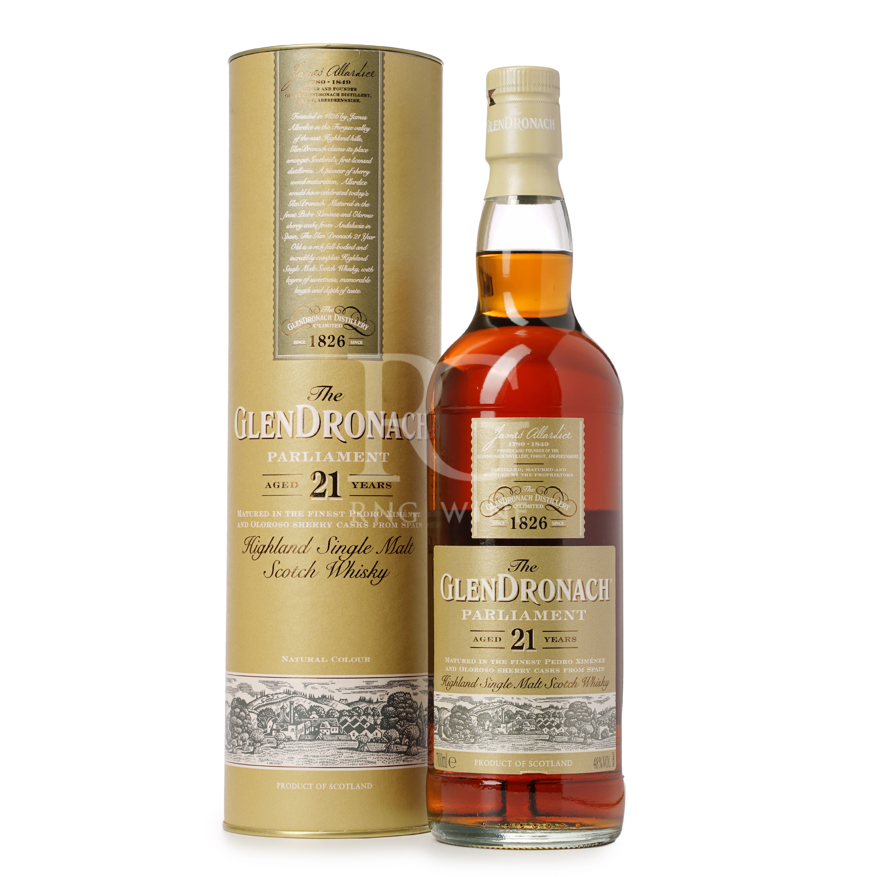 GlenDronach Parliament 21 Years Old Highland Single Malt