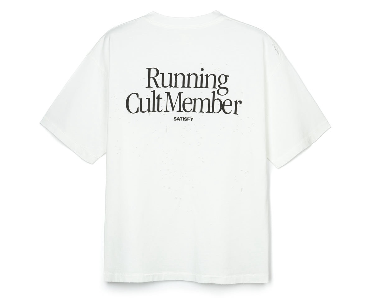 SATISFY｜MothTech™ T‑Shirt "Off-White"