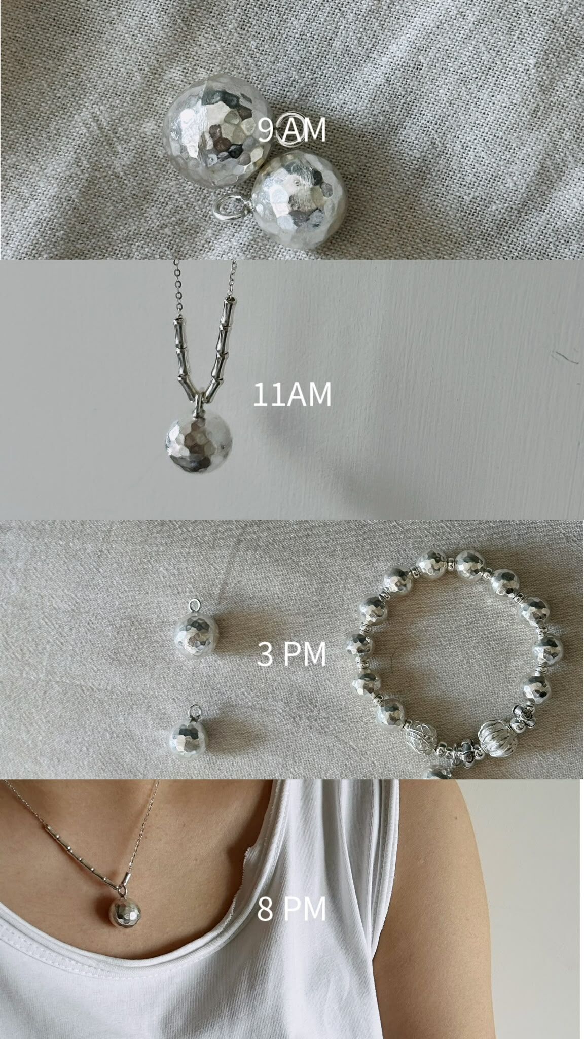 A18/MUM獨家泰國製波波吊飾/不連頸鏈/細尺寸
