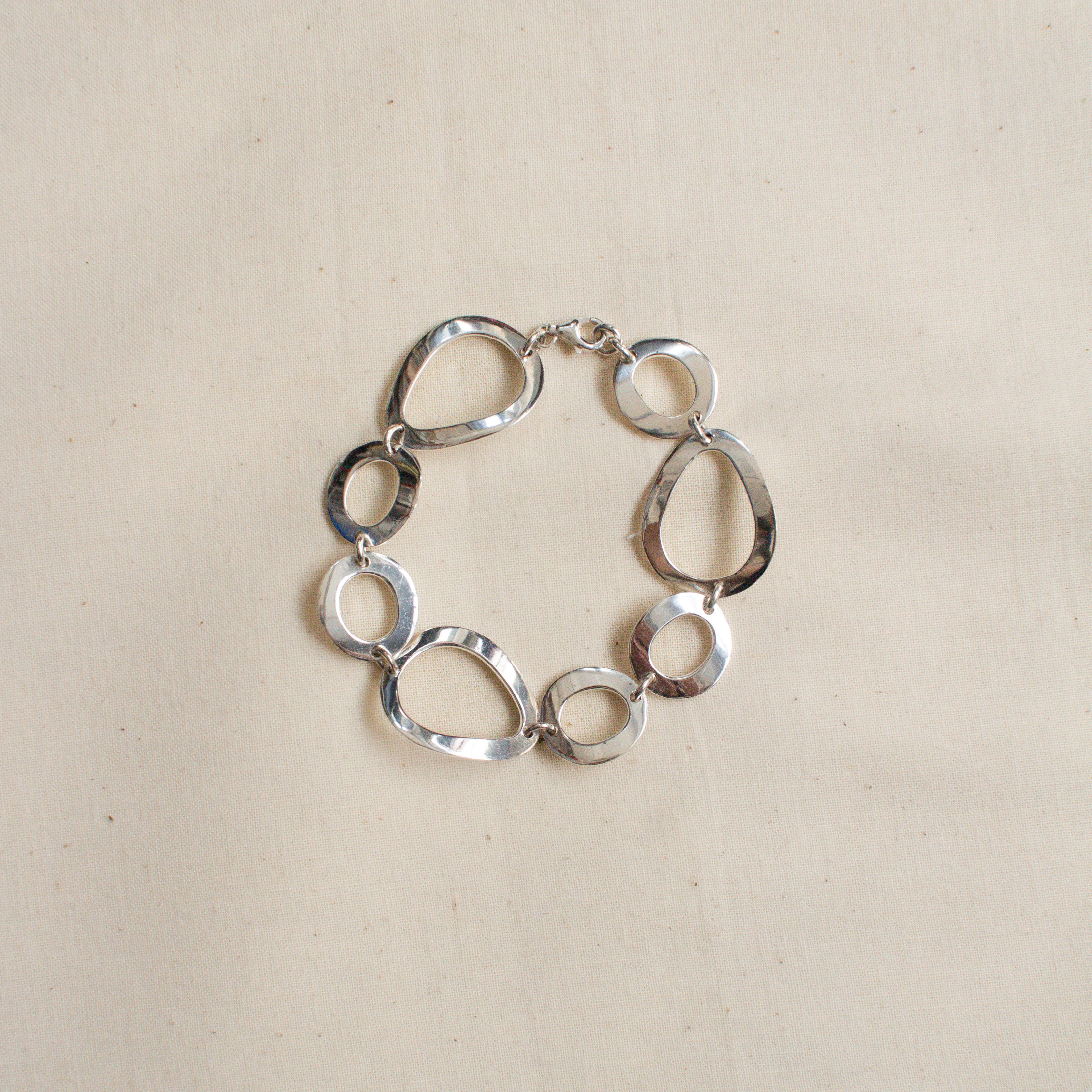 VINTAGE STERLING SILVER BRACELET 純銀 手鏈 A