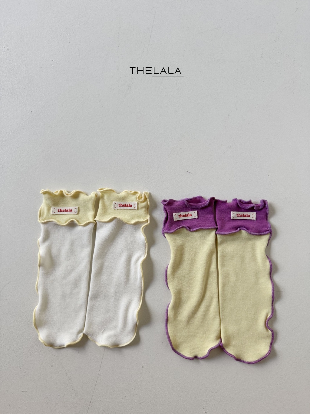 正韓秋Lalla 兩色小腿捲捲襪