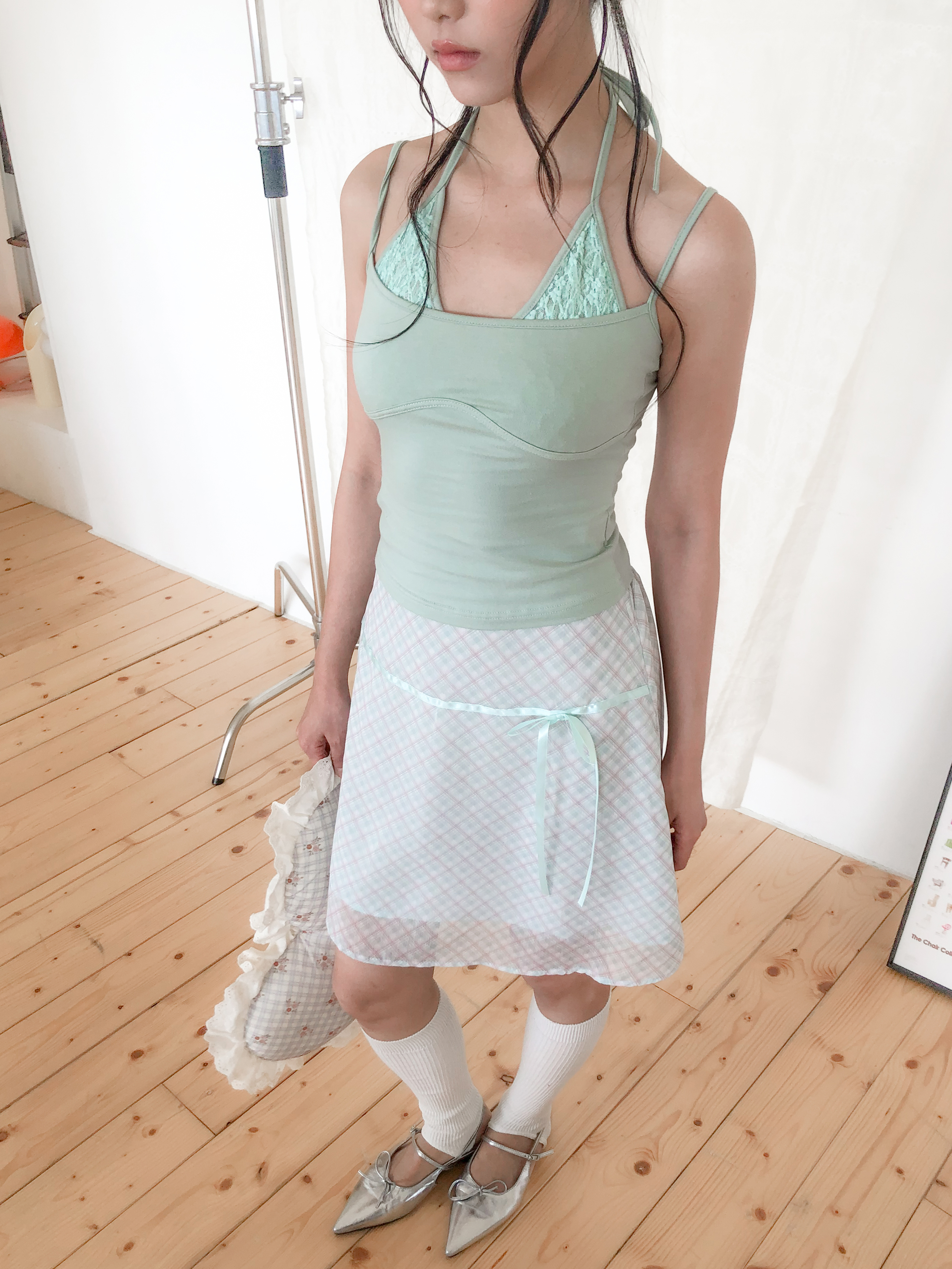 vivi lace tee #上衣