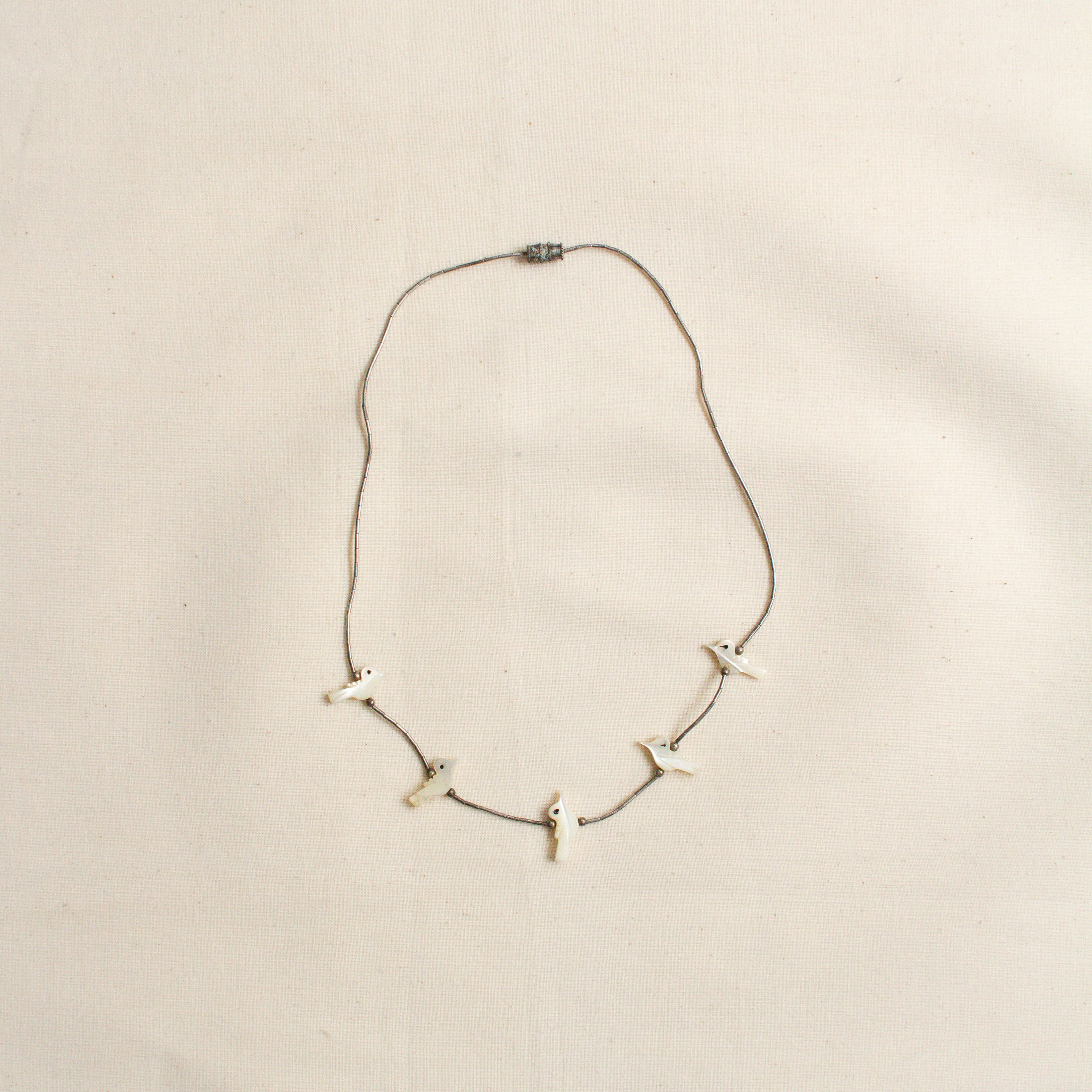 ZUNI ANIMAL NECKLACE 美國 原住民 祖尼族 動物 雕刻 項鍊 D