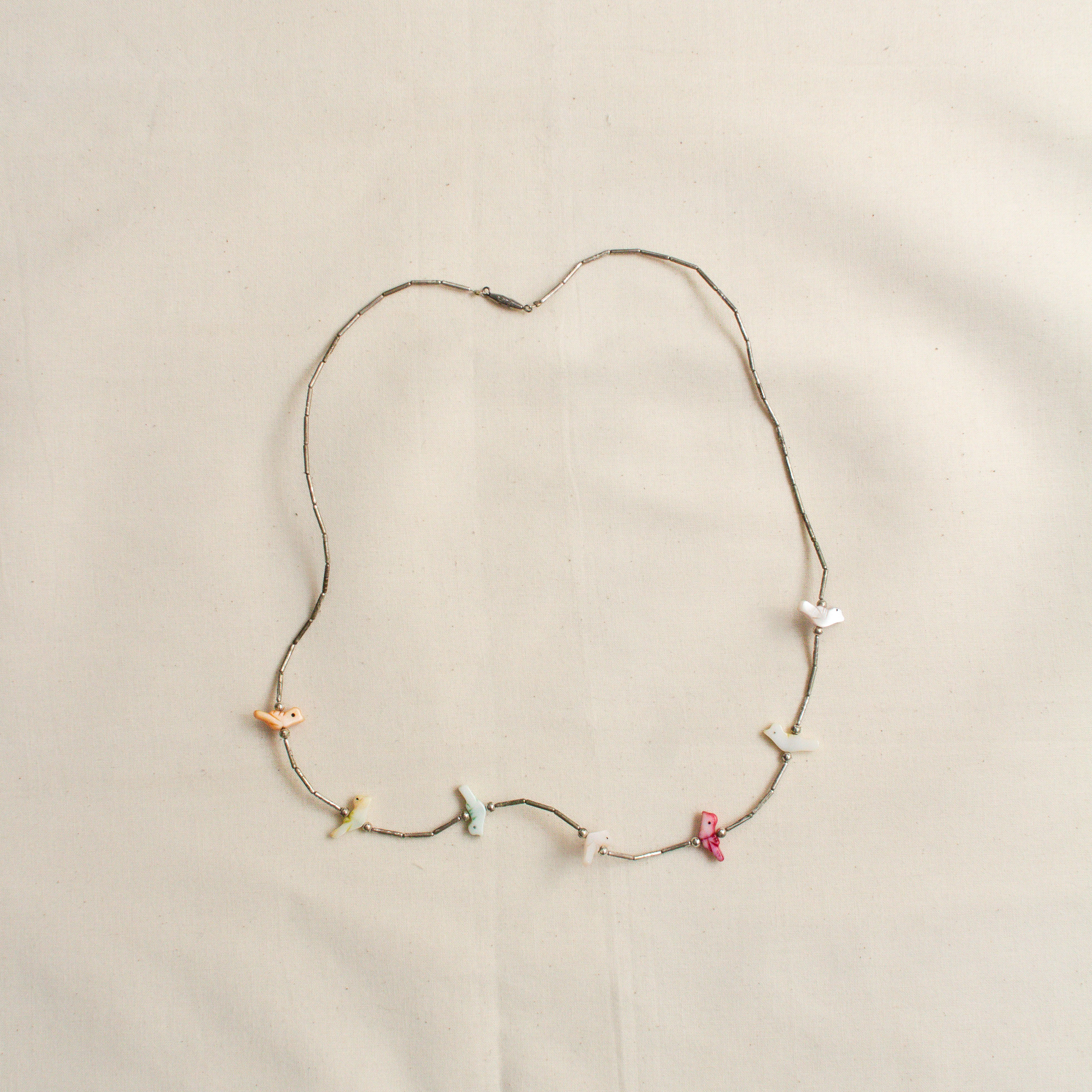 ZUNI ANIMAL NECKLACE 美國 原住民 祖尼族 動物 雕刻 項鍊 E