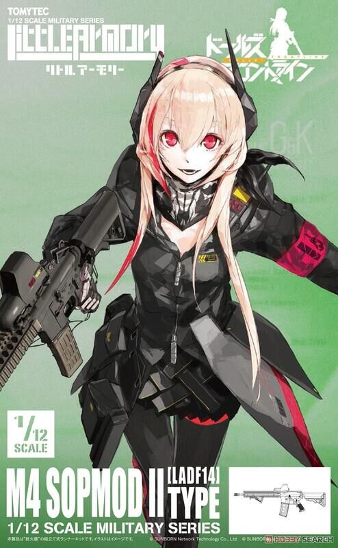 預購26/12 TOMYTEC 代理版 組裝模型 1/12 LADF14 少女前線 M4 SOPMODII Type