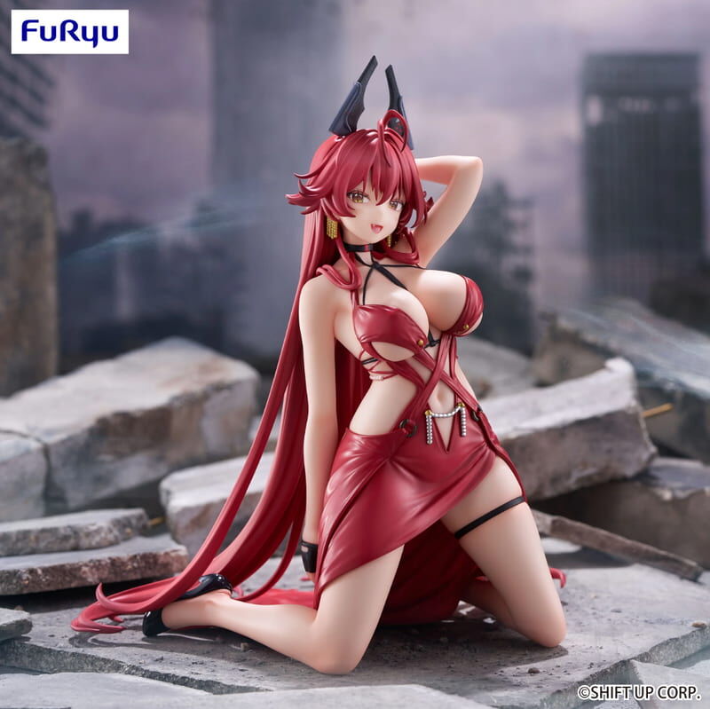 預購27/01 FuRyu 代理版 景品 勝利女神:妮姬 泡麵蓋 小紅帽 荒誕紅 再販