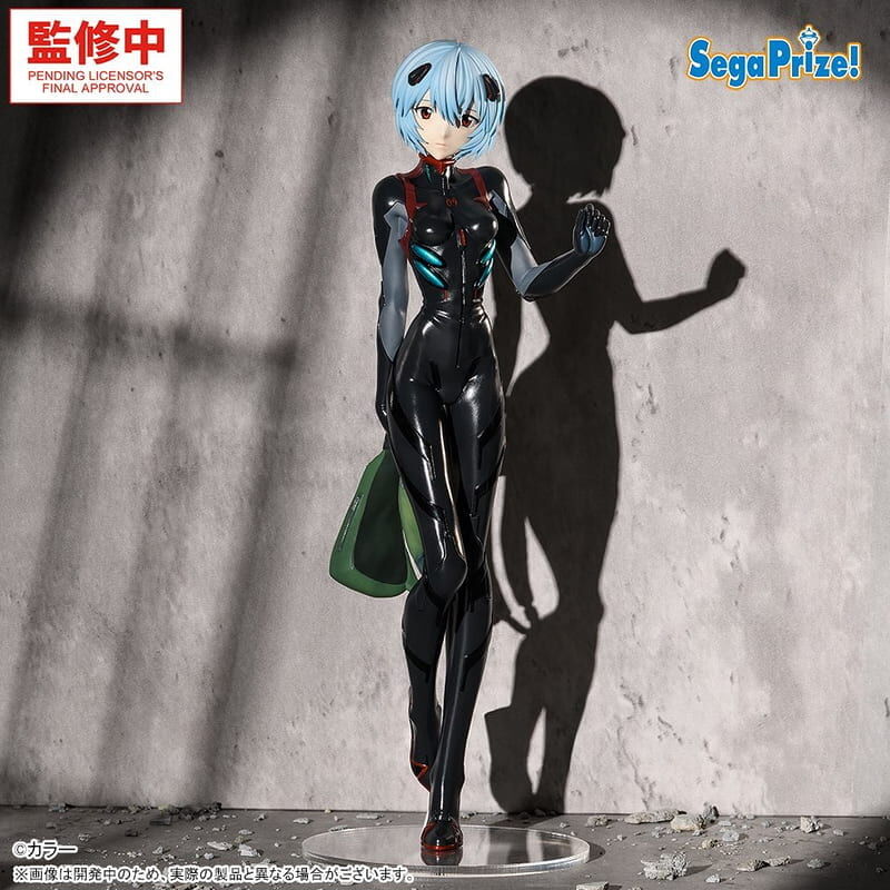 預購27/02 SEGA 代理版 景品 福音戰士新劇場版 FIGURIZMα 綾波零 作戰服Ver.
