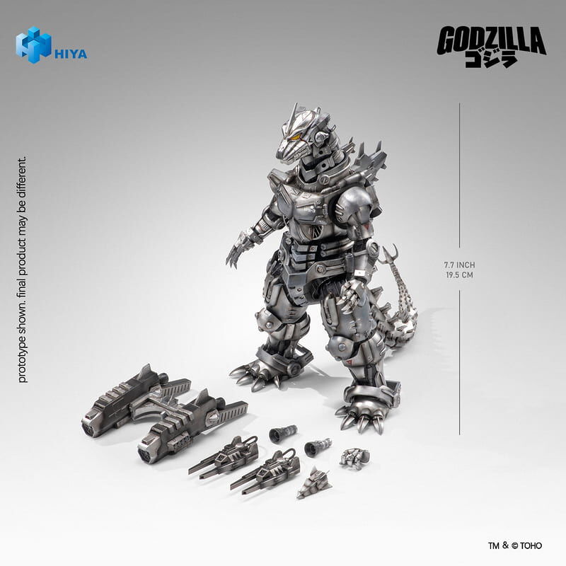 預購27/Q3 HIYA 代理版 可動 無比例 E.B.S. 哥吉拉 東京SOS 2003 3式機龍(改) 19.5cm