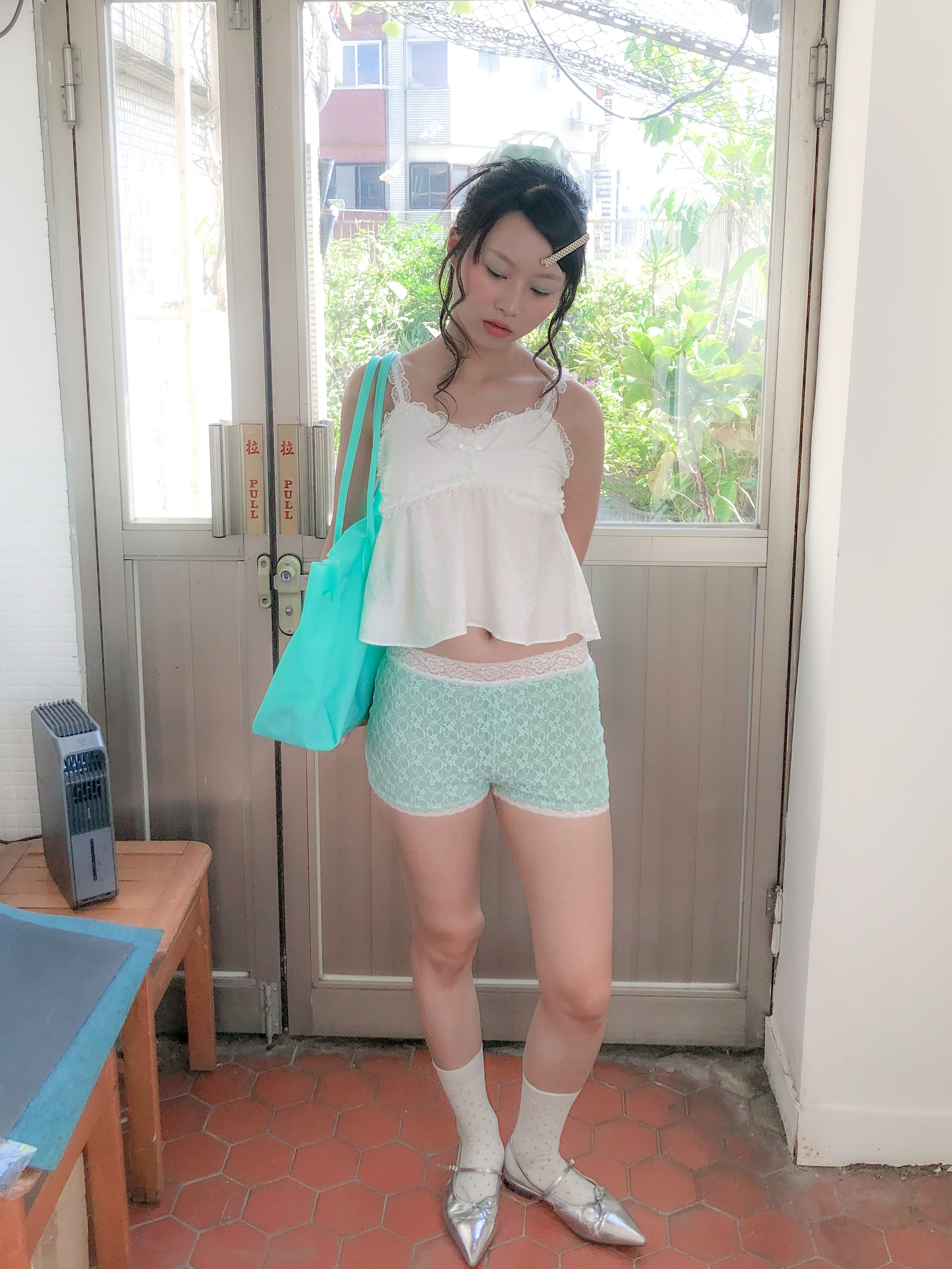 lace pants #短褲