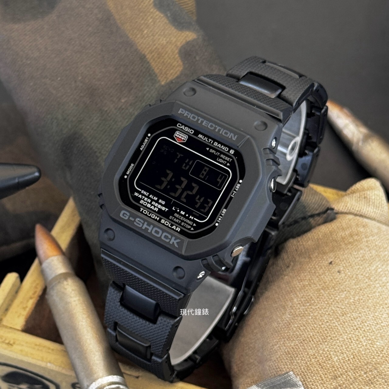 【G-SHOCK】 原創款 5600 系列 GW-M5610UBC-1 43.2mm 現代鐘錶