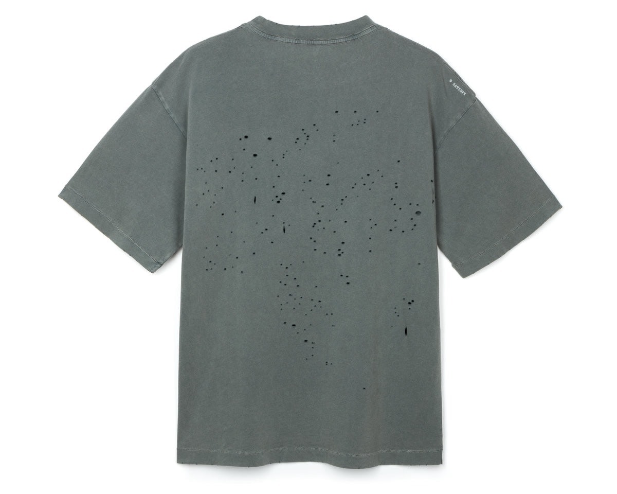 SATISFY｜MothTech™ T‑Shirt "FADED BLACK"