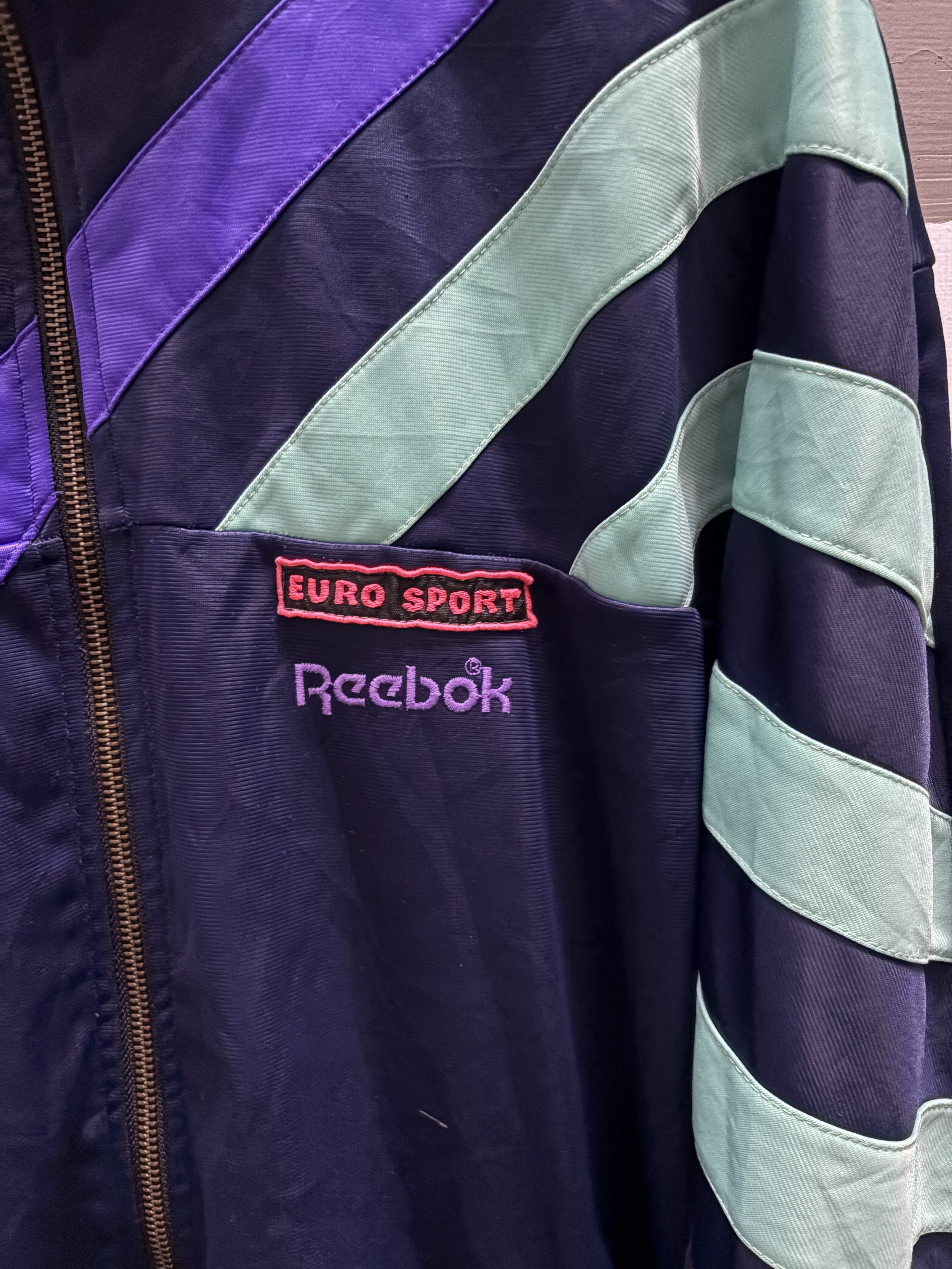 80~90’s Reebok  Track Jacket  (MADE IN SPAIN)