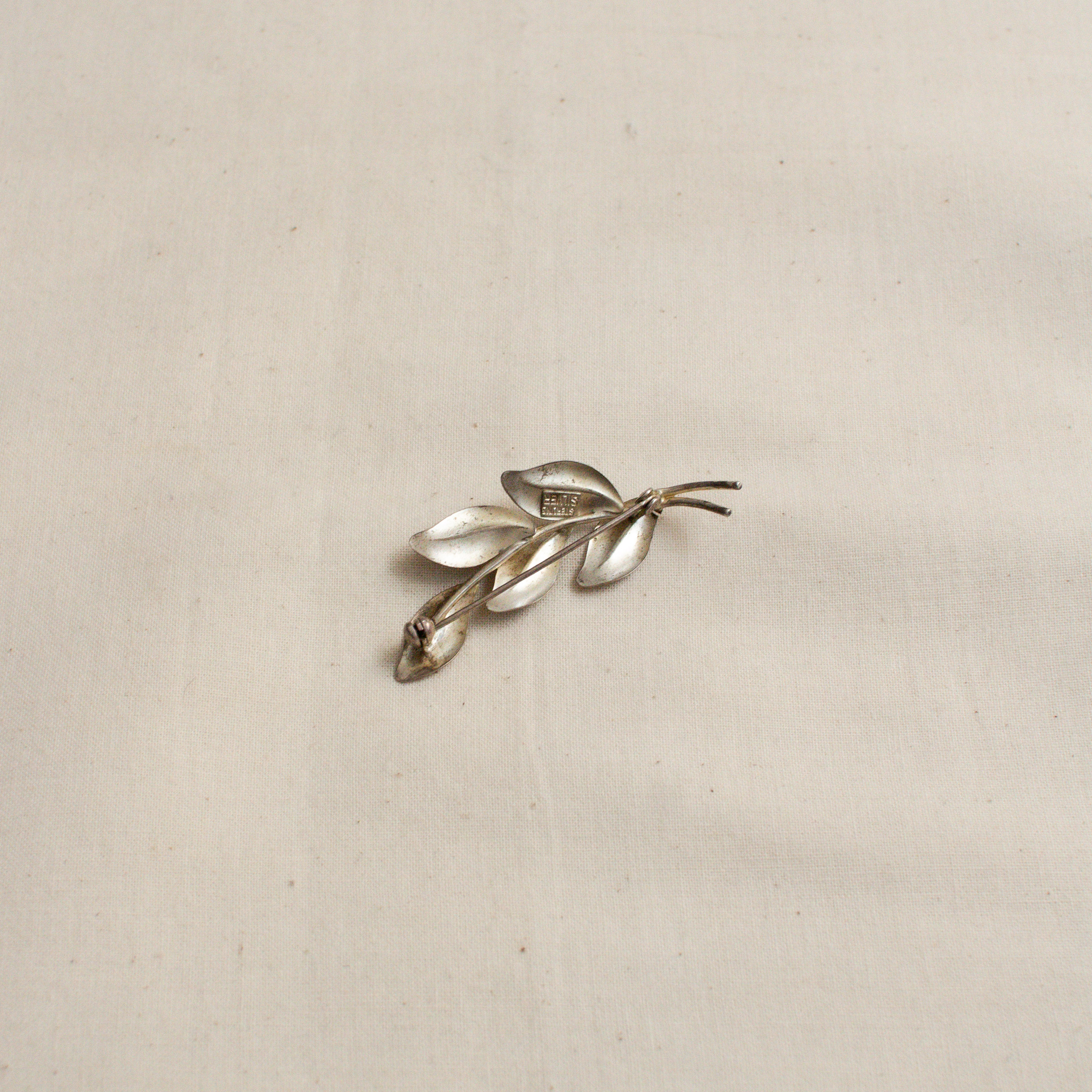 MEXICO SILVER BROOCH 墨西哥 手工 純銀 胸針 H