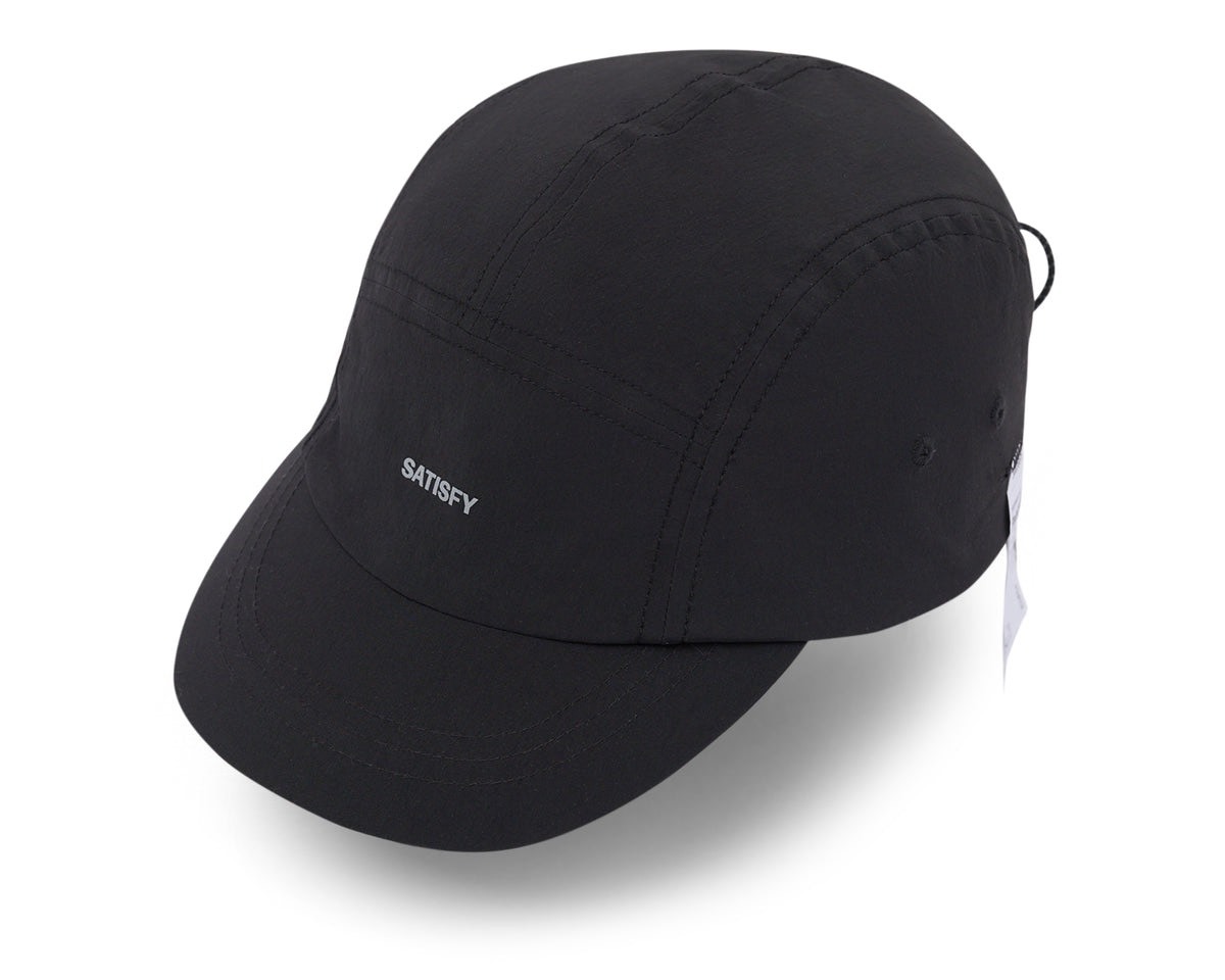 SATISFY｜PeaceShell™ Cordura® Trail Cap "BLACK"