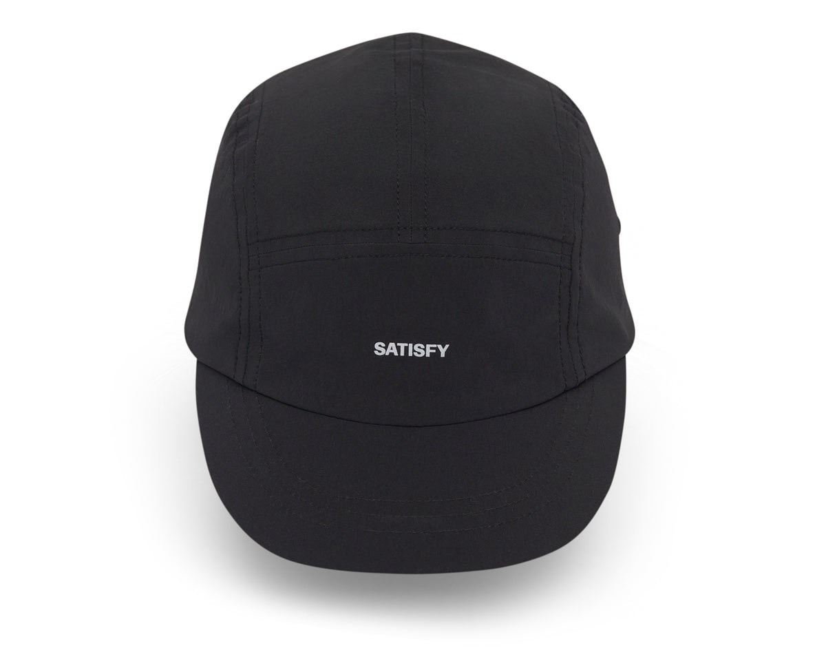 SATISFY｜PeaceShell™ Cordura® Trail Cap "BLACK"