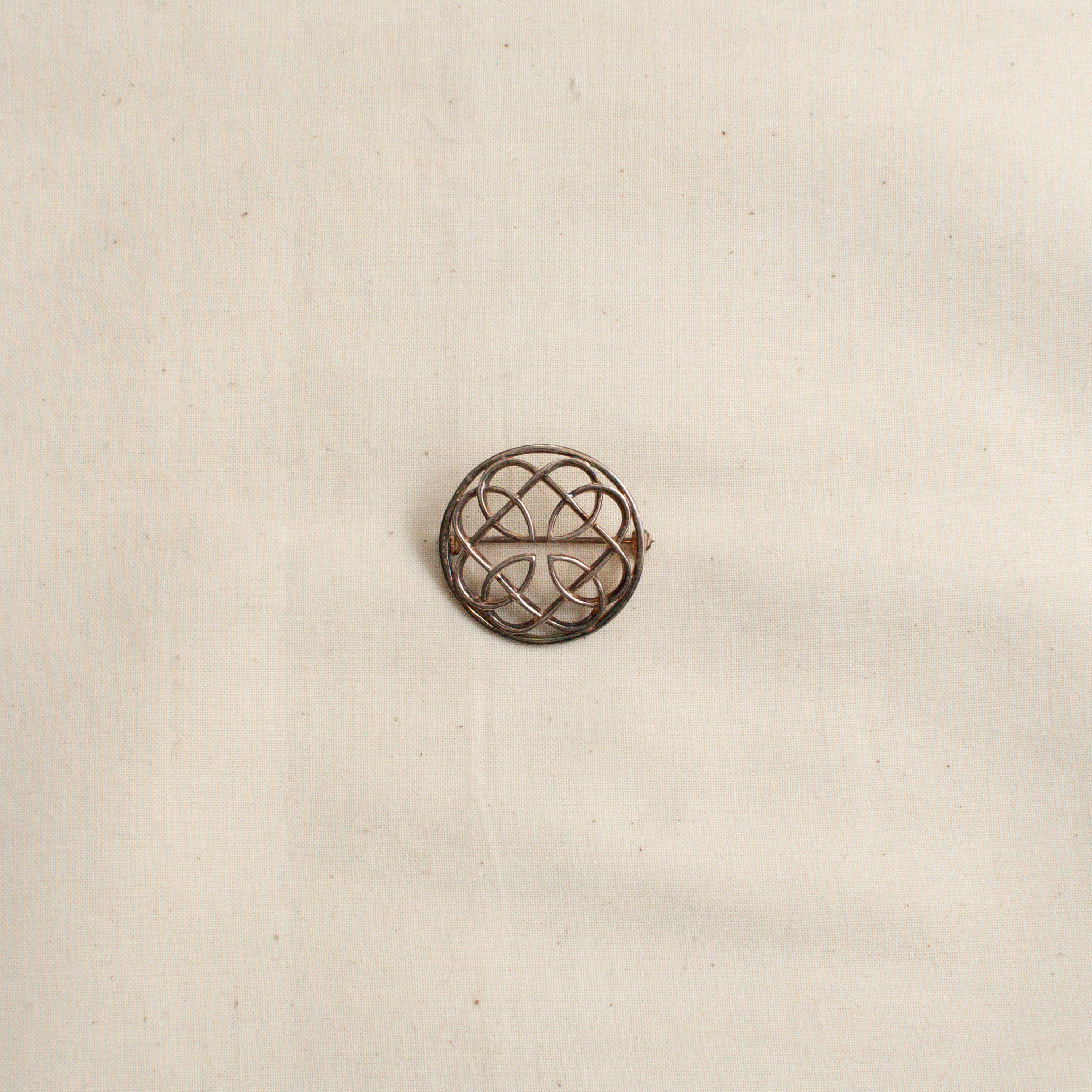 MEXICO SILVER BROOCH 墨西哥 手工 純銀 胸針 I