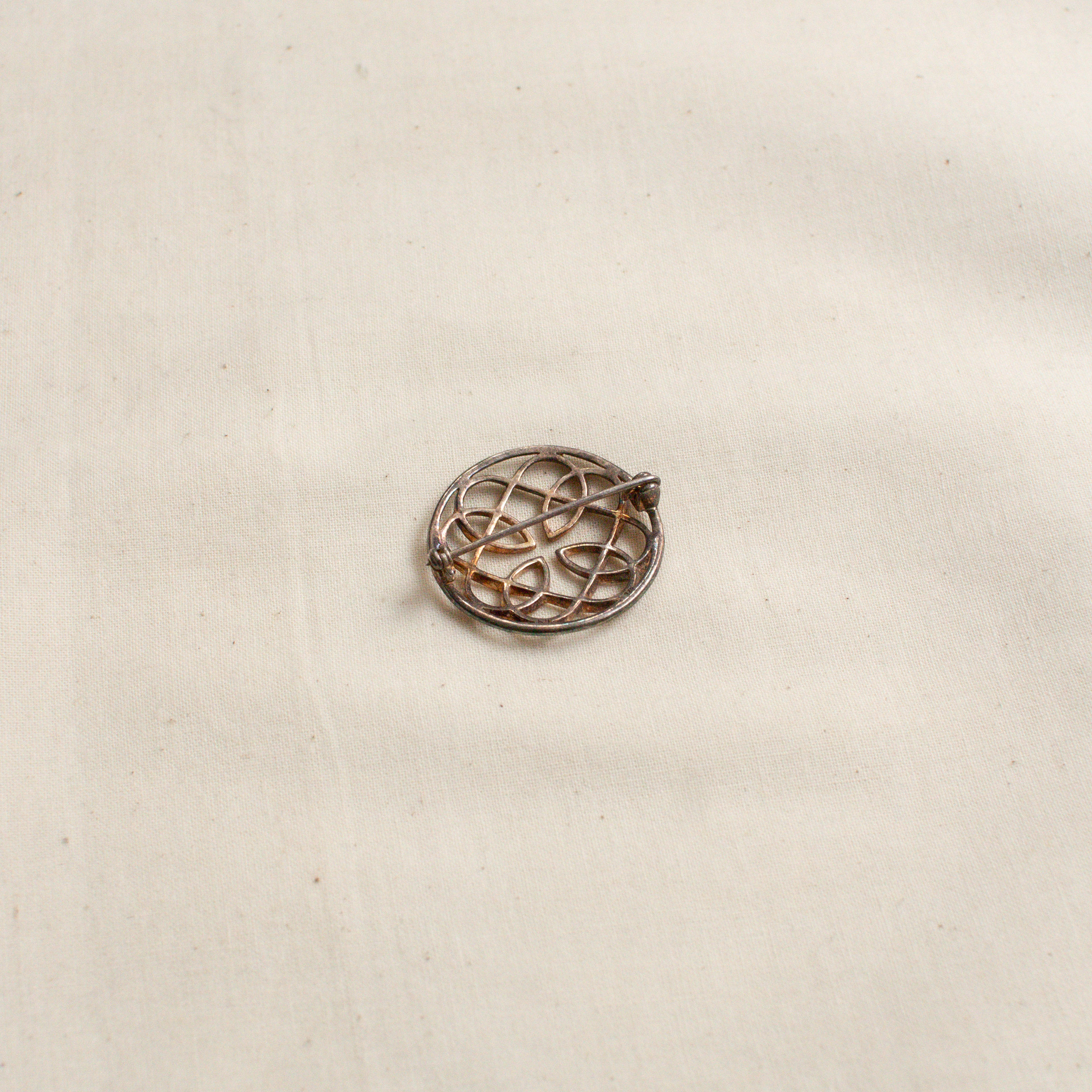 MEXICO SILVER BROOCH 墨西哥 手工 純銀 胸針 I