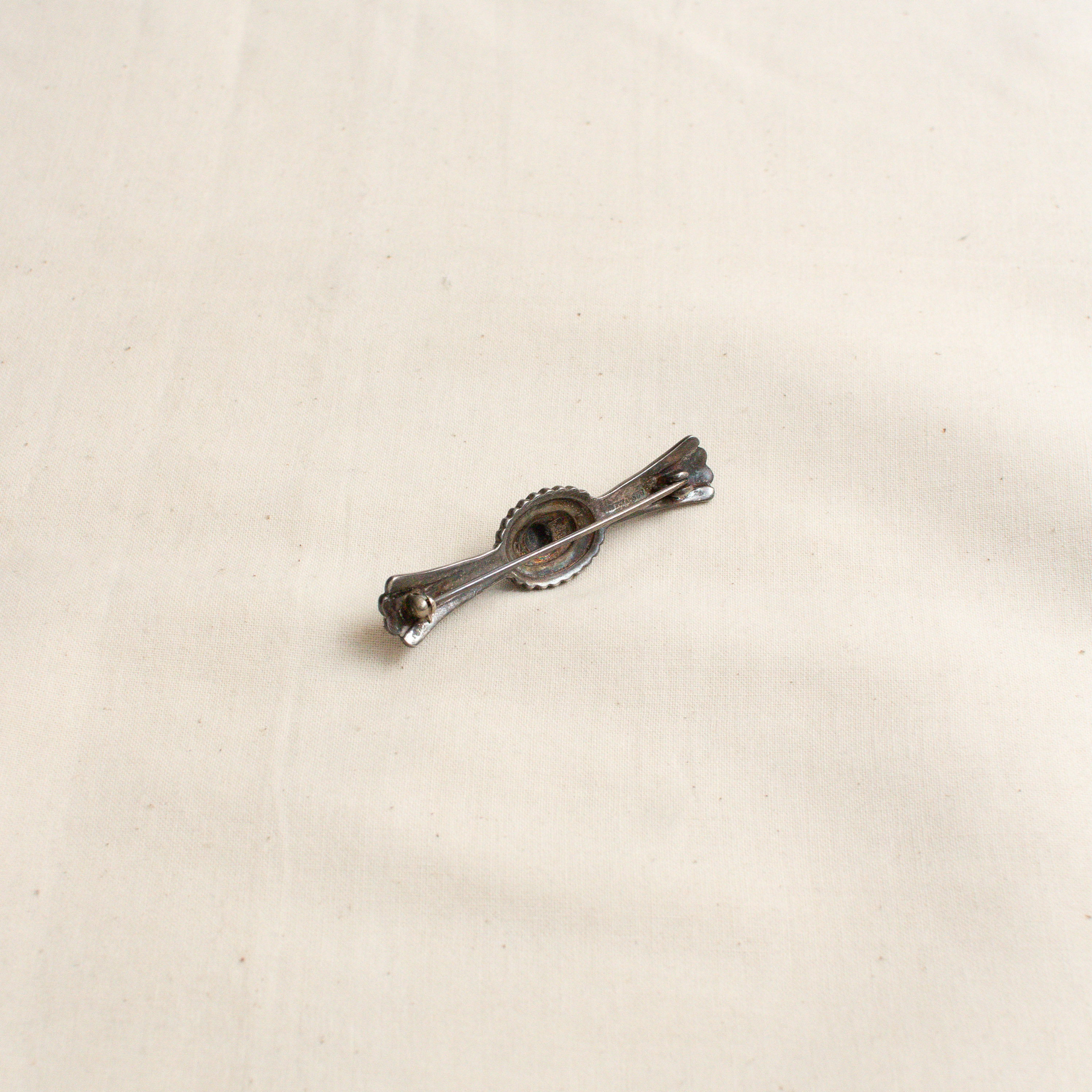 MEXICO SILVER BROOCH 墨西哥 手工 純銀 胸針 J