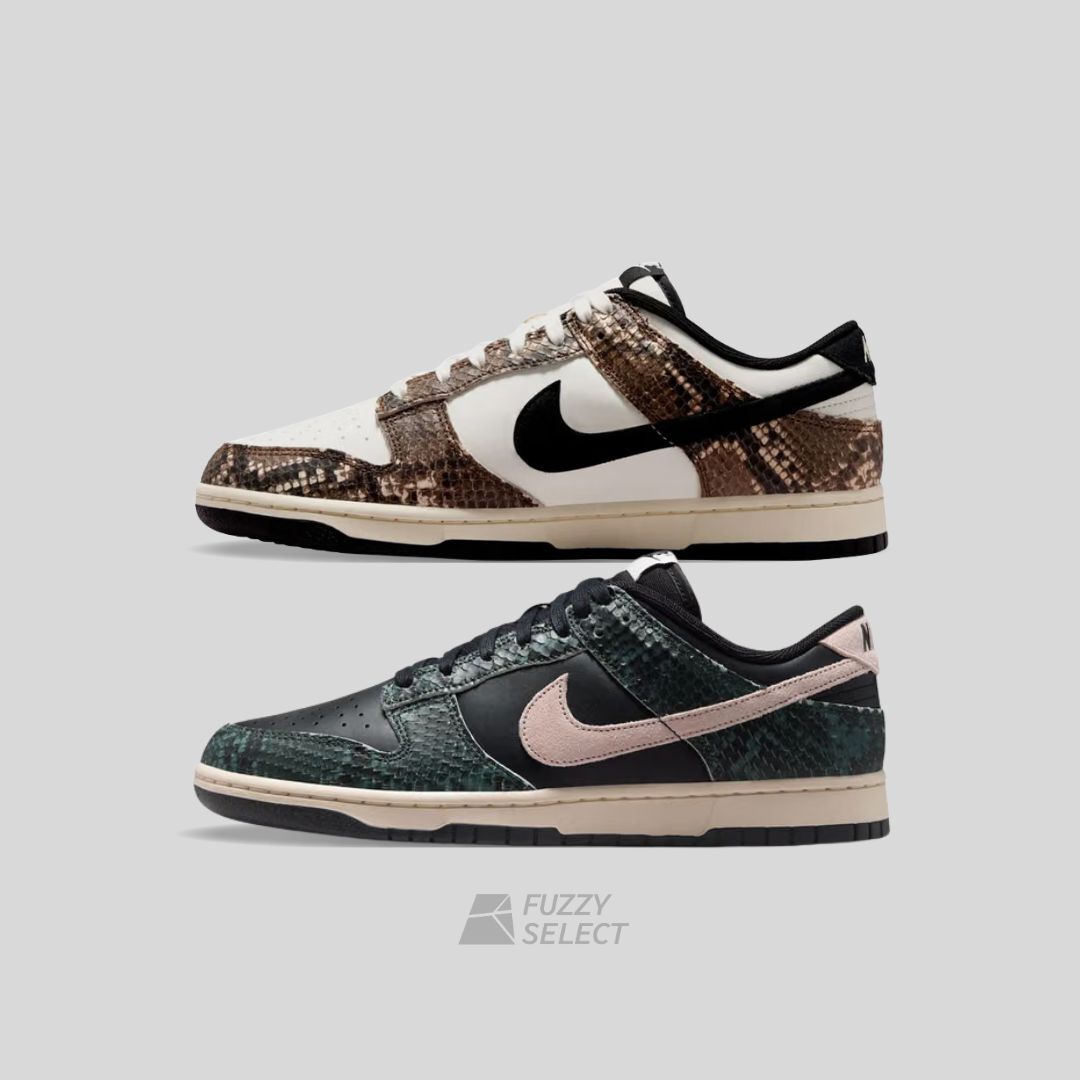 【逢甲 FUZZY】Nike Dunk Low "Snake" 蛇紋 IO1616-001 IO1616-002