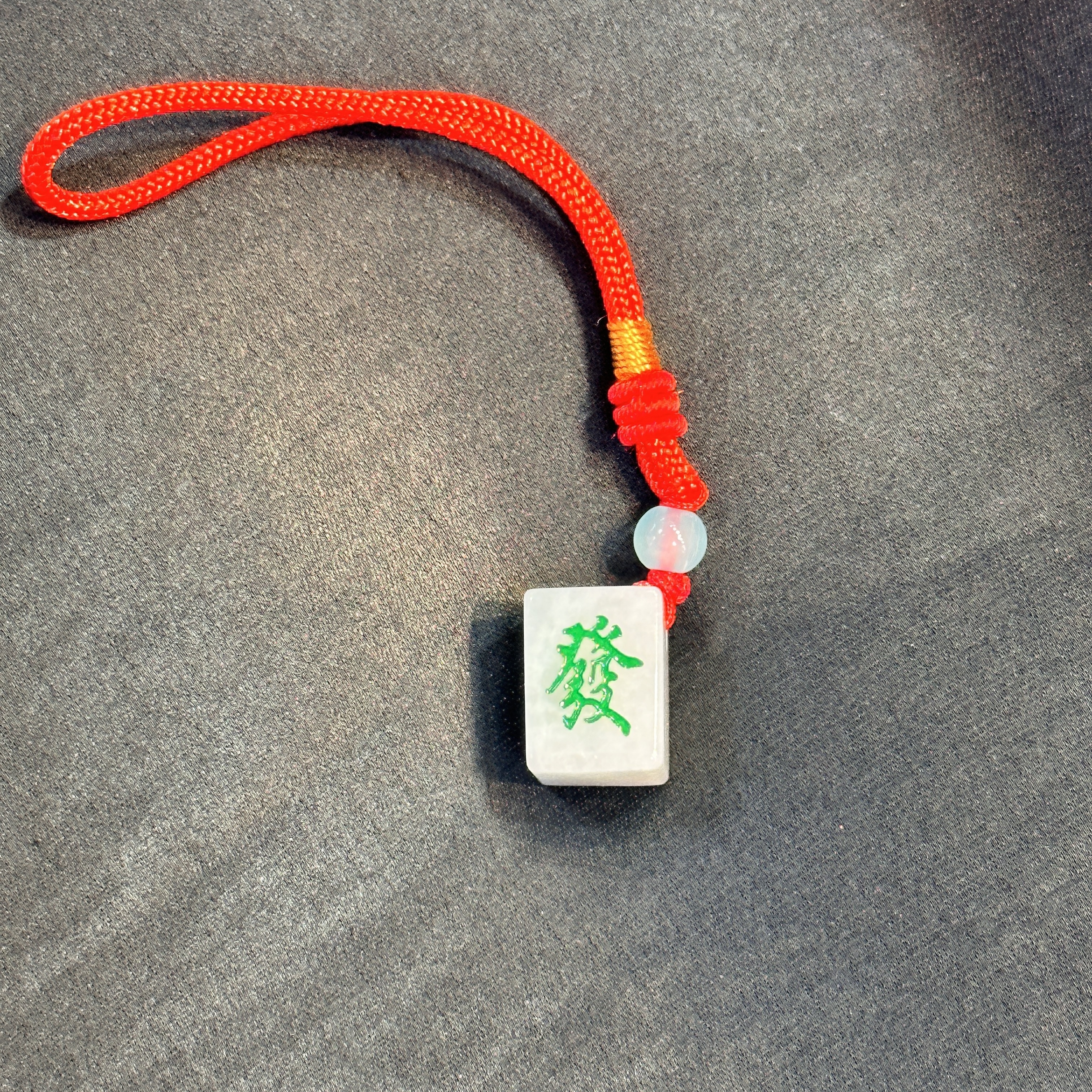 0812FS03-FOSHAN-PR-麻將“發”字厚冰牌掛件（A3）