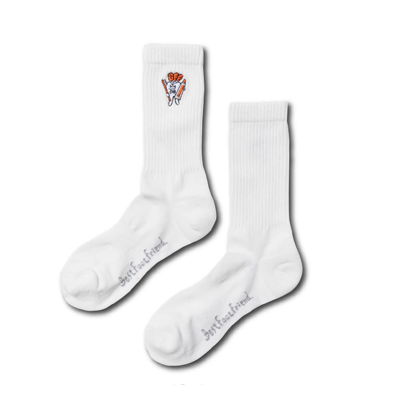 BFF Best Foot Friend Tooth fairy Socks 牙仙子 中筒襪 小腿襪 白 BF25007-WH [台灣現貨]