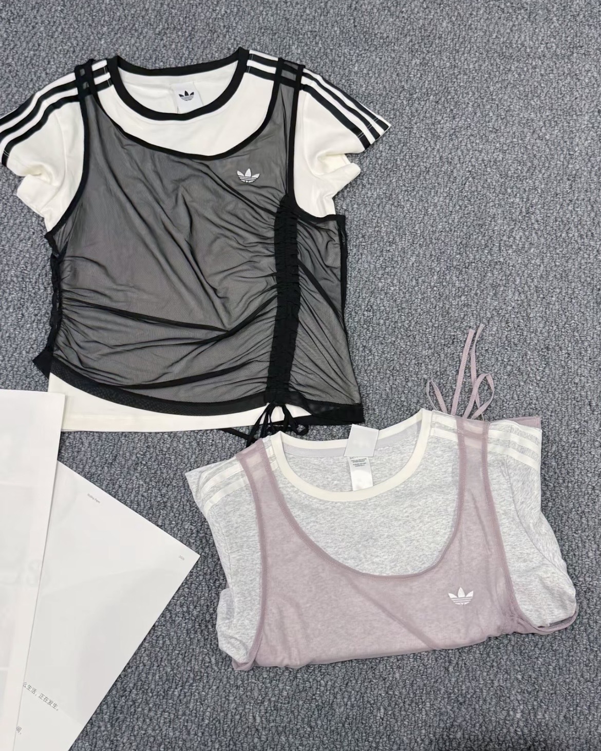 (預訂) Adidas Layered T-Shirt 【兩色】