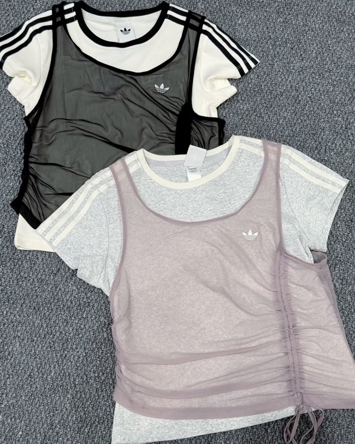 (預訂) Adidas Layered T-Shirt 【兩色】