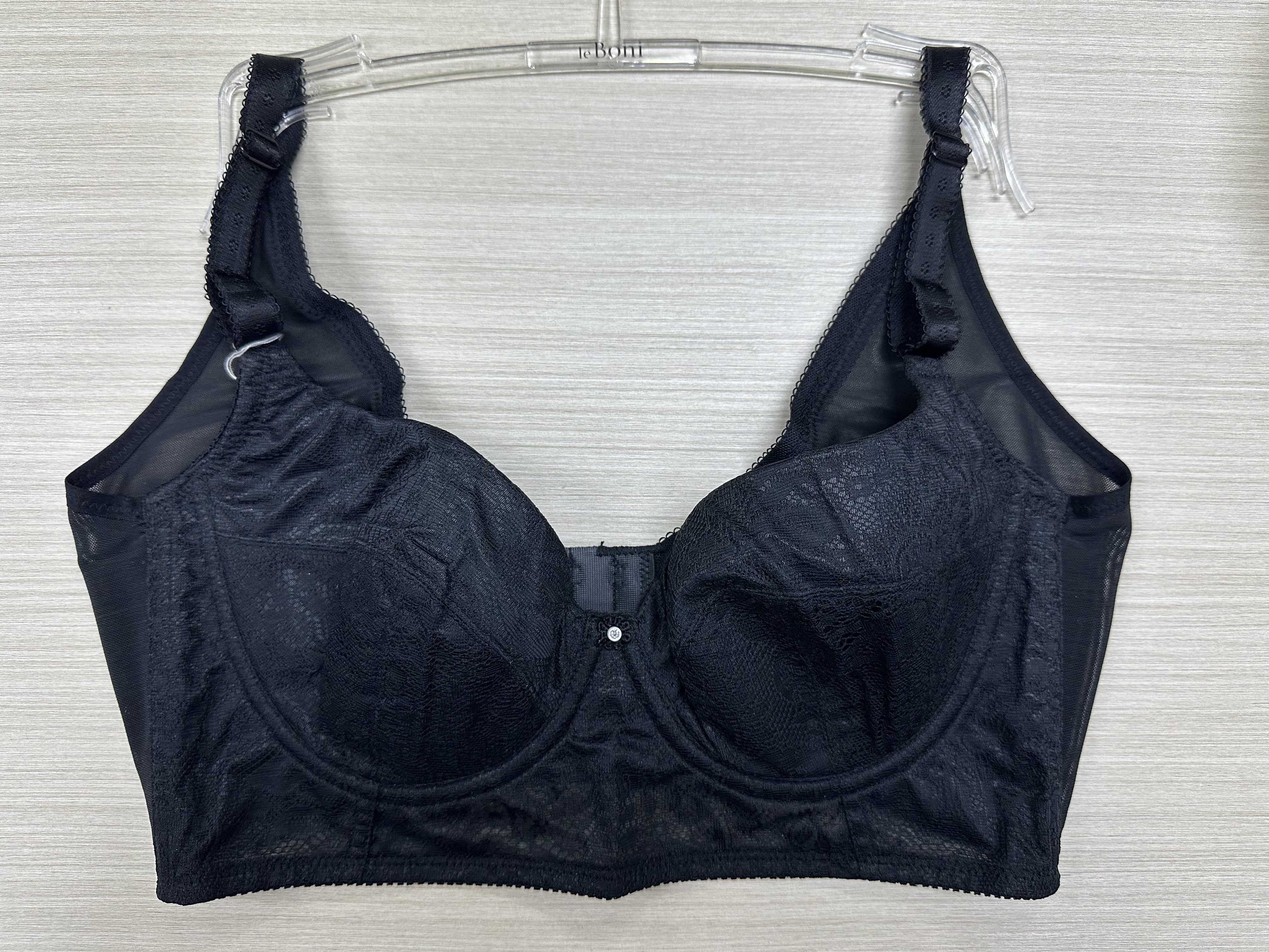 VB48 Bonluxe葆露絲 瘦身胸圍-蕾絲款 -黑色