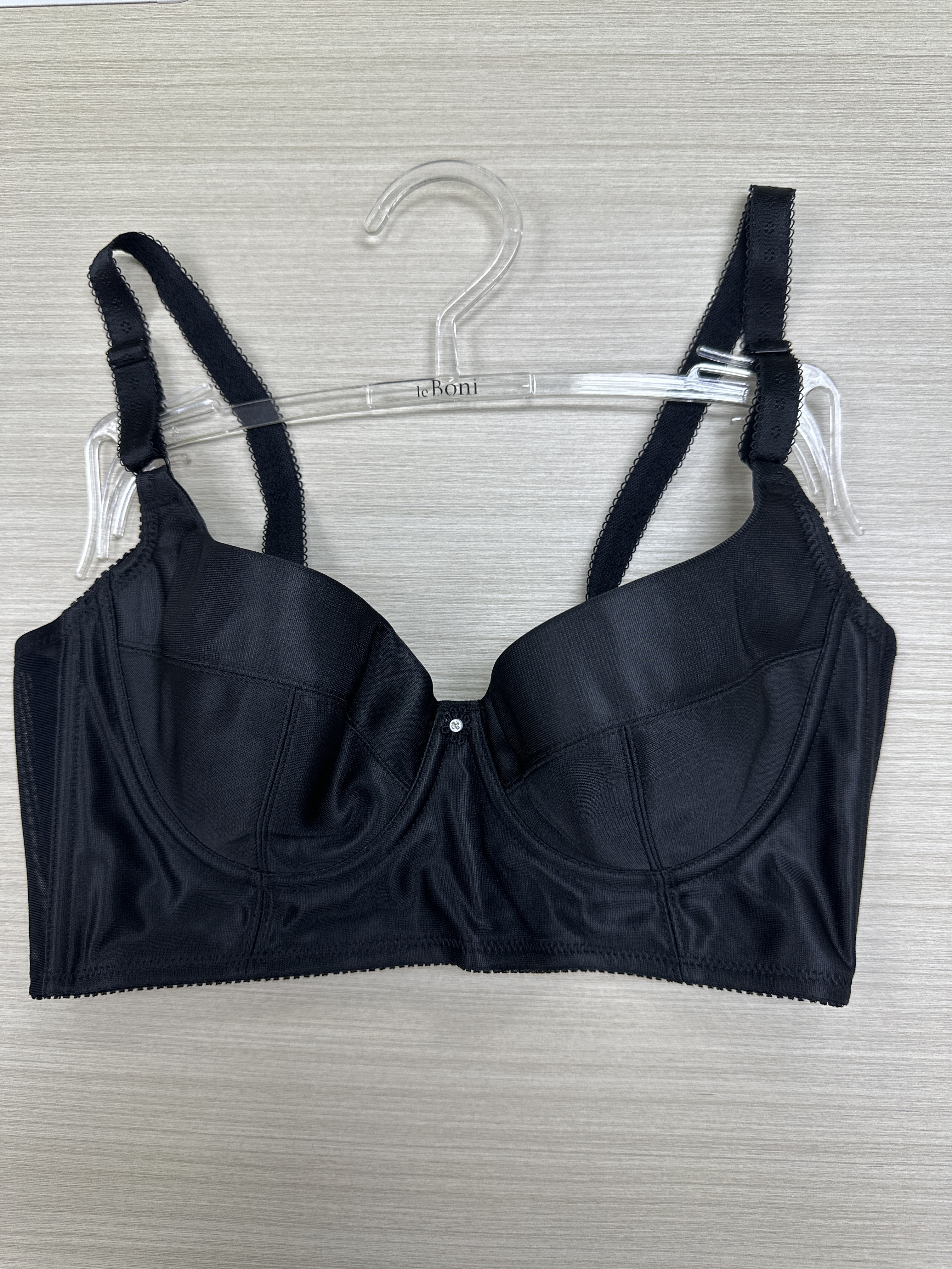 VB44 Bonluxe葆露絲 性感胸圍-光面款 -黑色