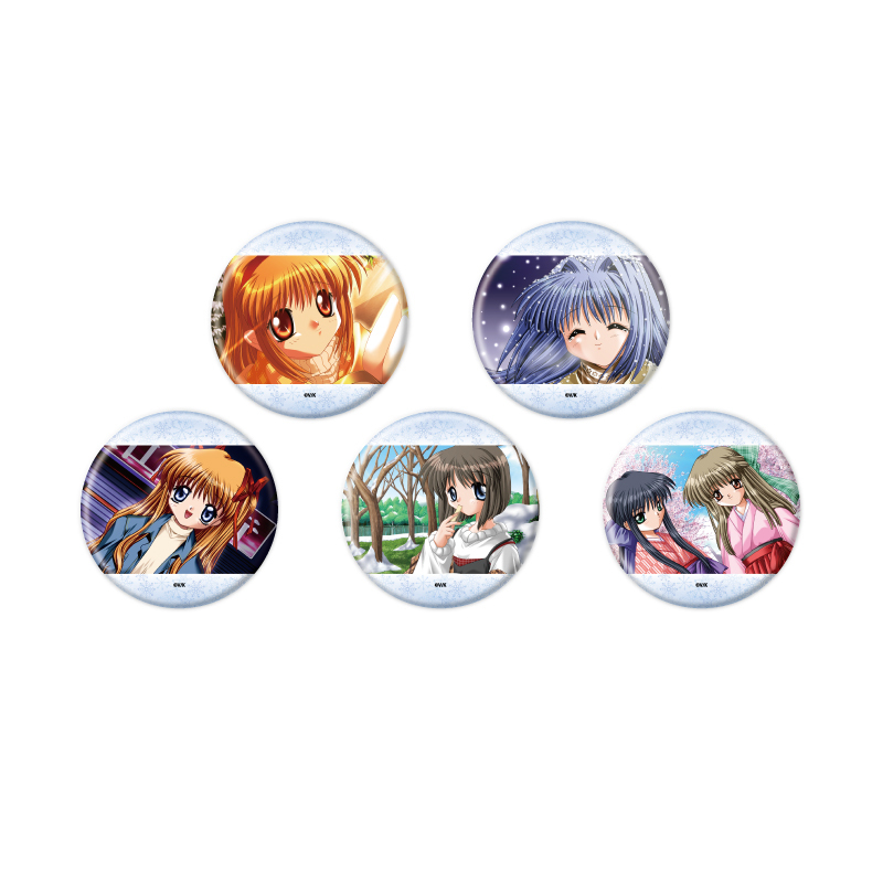 「ACG.GO」「預購」A3《Kanon》收藏襟章 03 官方插畫 (整盒5入)