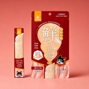 美味水解鮮主食泥-雞肉(泌尿保健)(12gx4條)