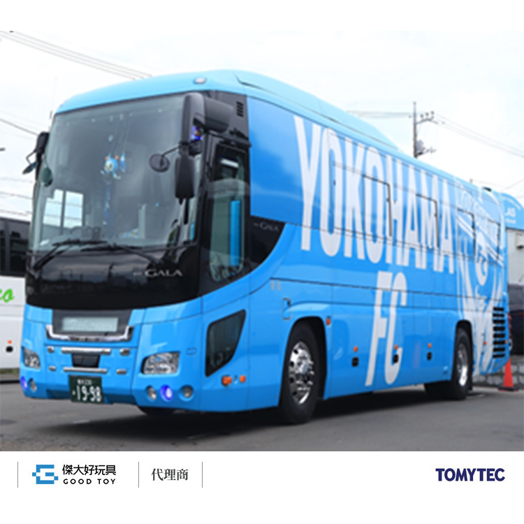 TOMYTEC 342212 巴士系列 橫濱FC 原創彩繪巴士「HAMABLUE」