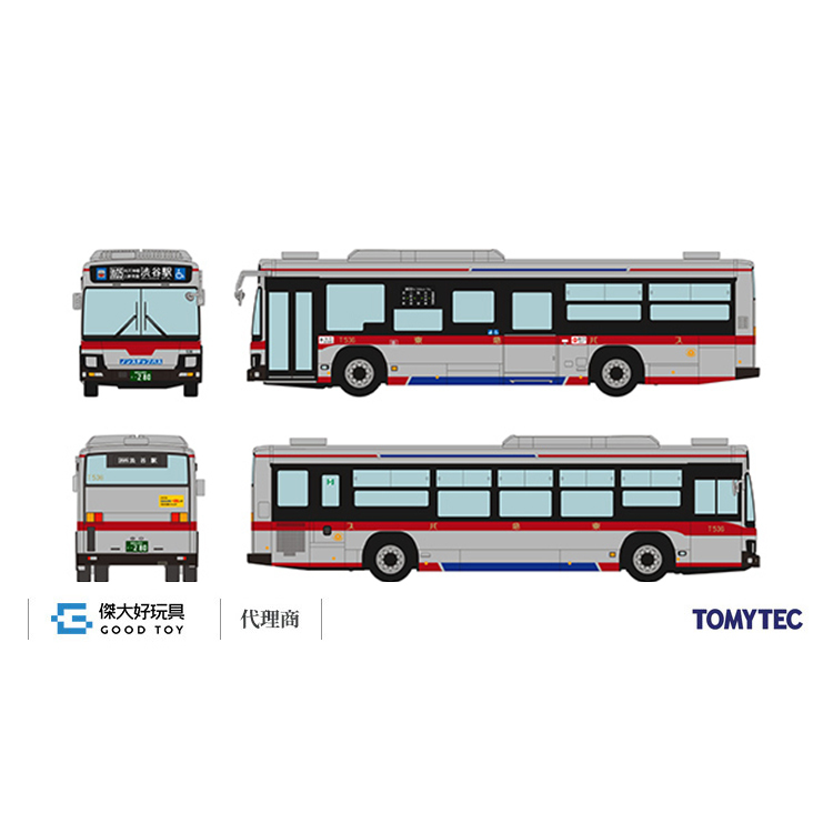 TOMYTEC 338376 (HO) 全國巴士80  東急巴士