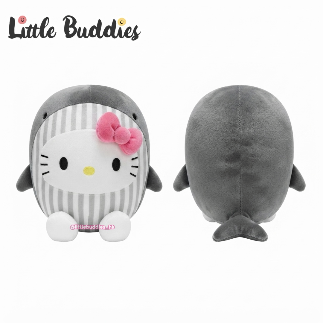 美版 Sanrio Hello Kitty 海洋生物造型 7"公仔