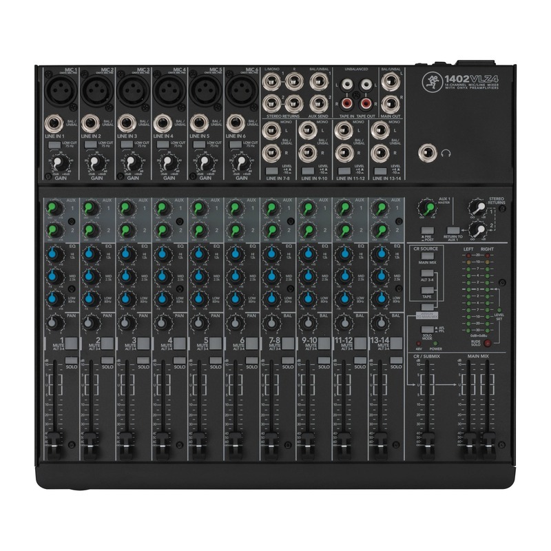 Mackie 1402VLZ4｜14聲道類比混音器