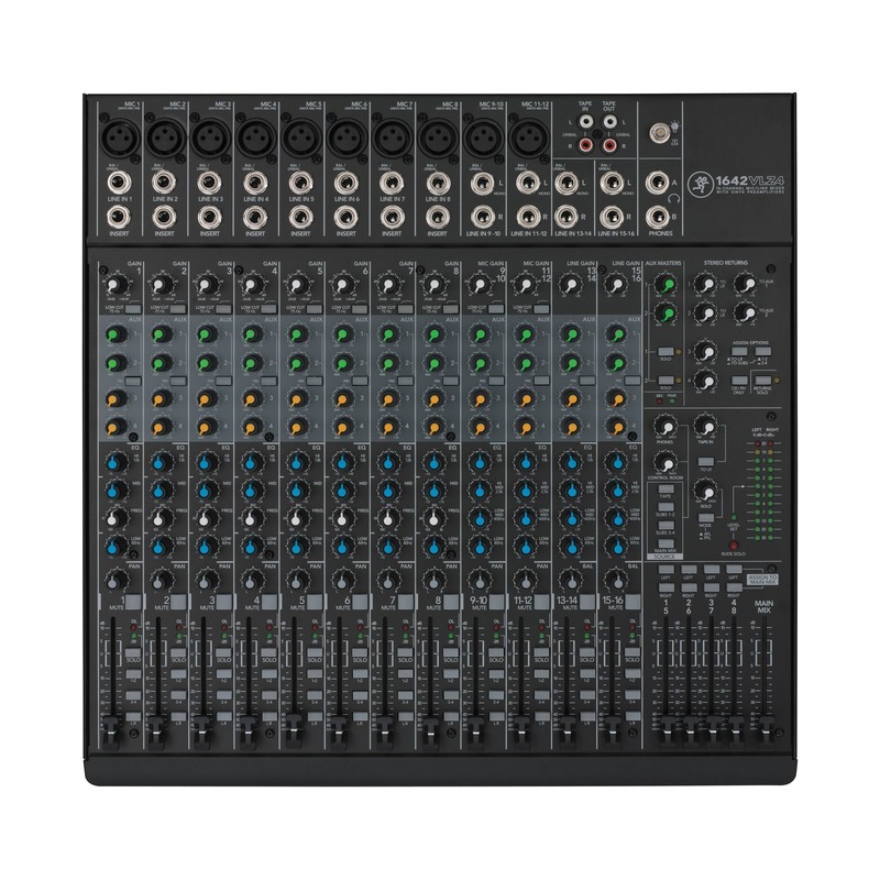 Mackie 1642VLZ4｜16聲道類比混音器
