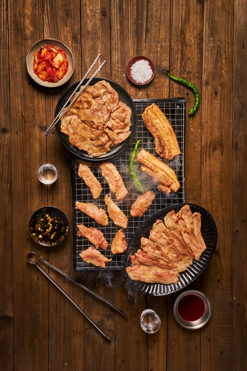 單純小豬組(小豬)｜新村站著吃 烤肉宅配